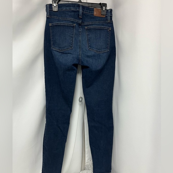 Madewell 9” High rise skinny jeans with exposed button fly size 28 - Picture 3 of 8